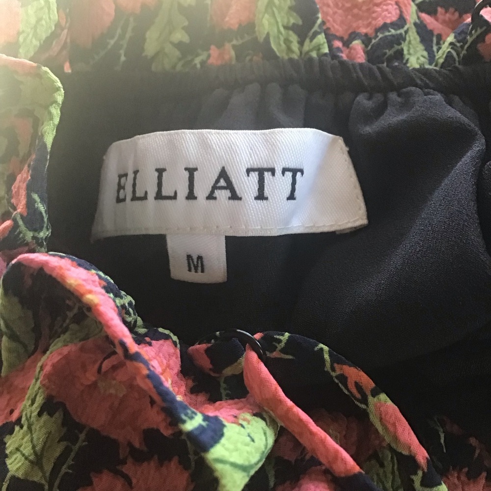 Elliatt midi floral dress M - Picture 7 of 8
